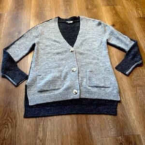 BB Dakota Steve Madden color block Cardigan Size Small